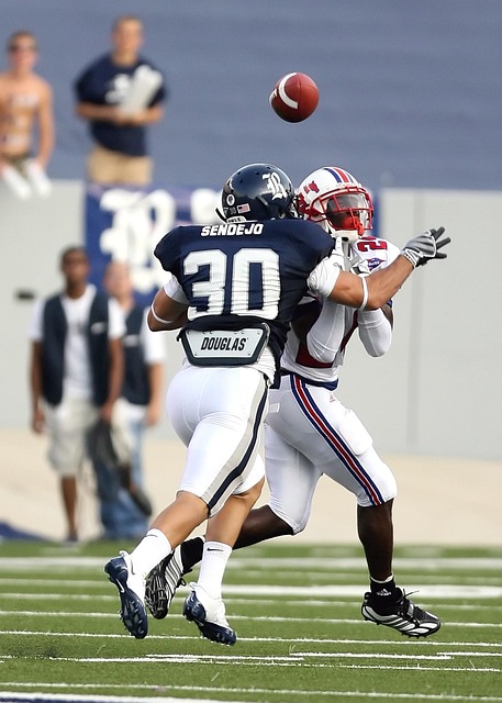 在足球場上 在足球場上